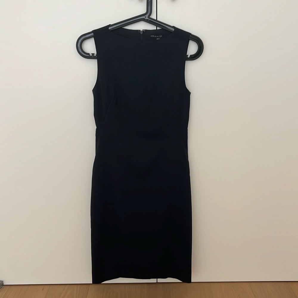 Theory Navy Sheath Dress